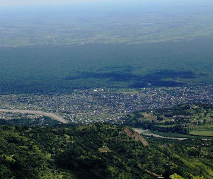 Dharan as seen from Bhedetar